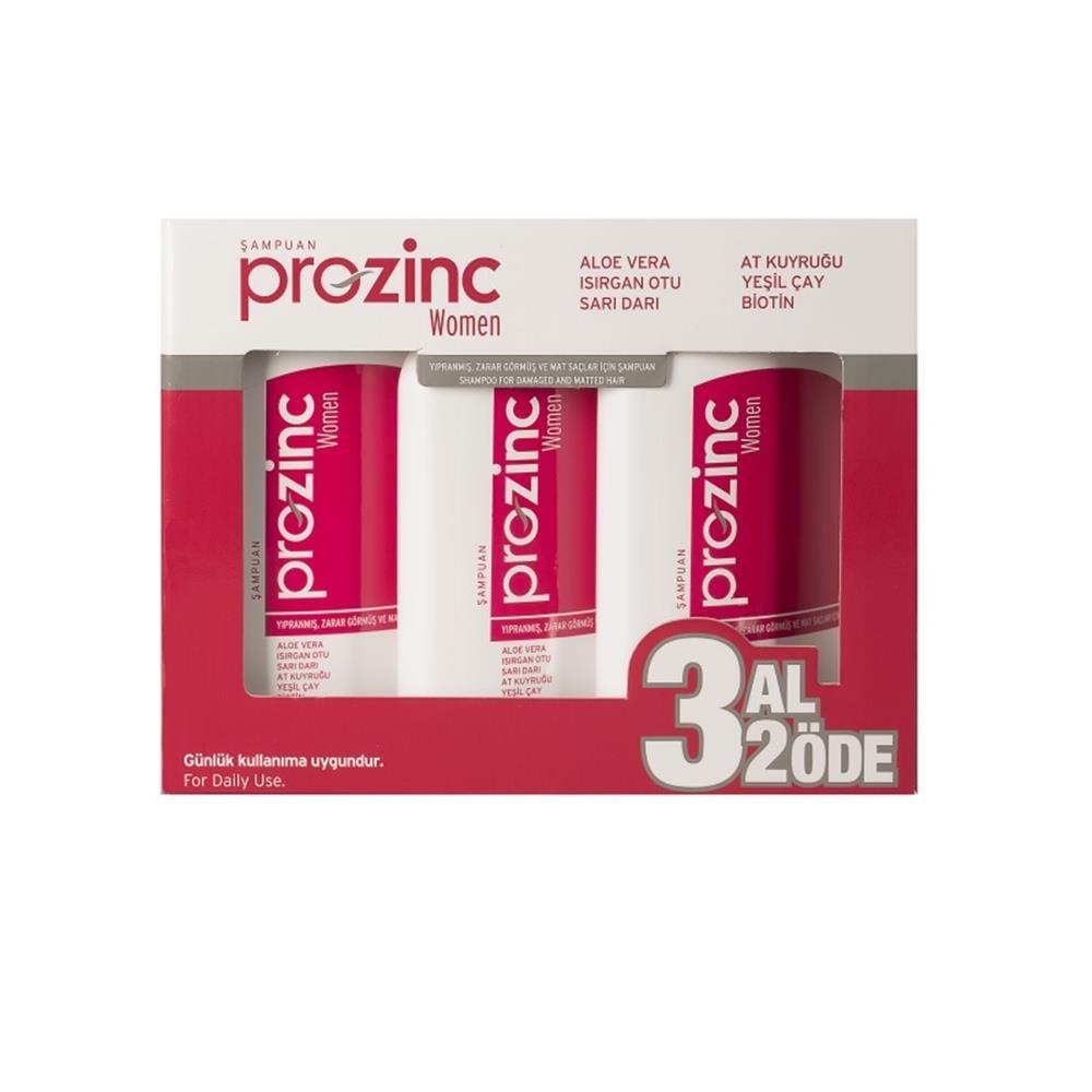 Prozinc Women's Shampoo for Colored Hair - Nourishing, Anti-Dandruff, Paraben-Free Beauty Care Bag