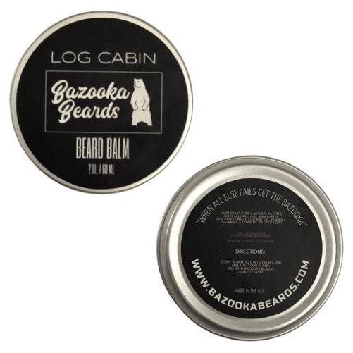 Bazooka Beards Log Cabin Beard Balm 60ml Pasteur Pharmacy