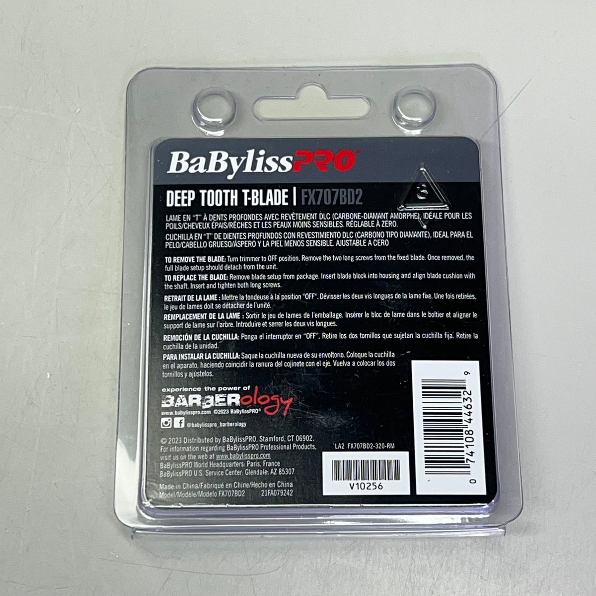 BABYLISS PRO Diamond Like Coating Deep Tooth T-Blade Replacement 2mm FX707BD2 PayWut