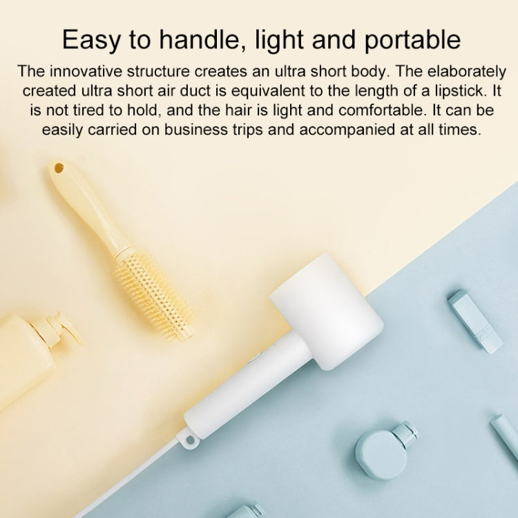 Original Xiaomi Mijia H300 Negative Ion Quick Drying Electric Hair Dryer, US Plug(White) Salrog (Powered by Solnuance)