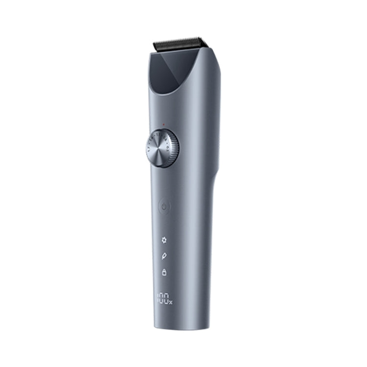 Original Xiaomi Mijia Hair Trimmer Clipper 2 Professional Clippers Titanium Alloy Blade Rechargeable Barber(Grey) Salrog (Powered by Solnuance)