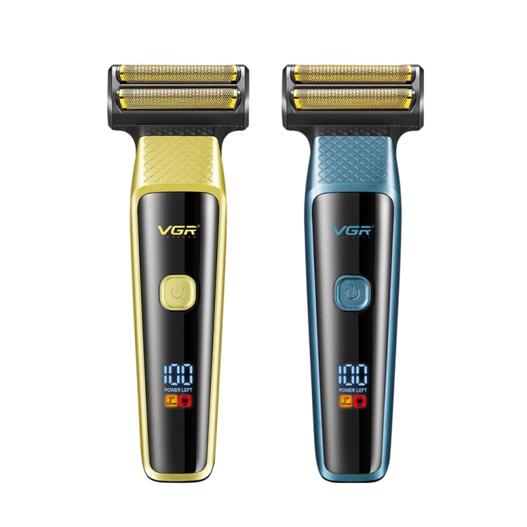 VGR V-366 5W USB 3 in 1 Nose Hair Care LCD Digital Display Electric Shaver(Blue)