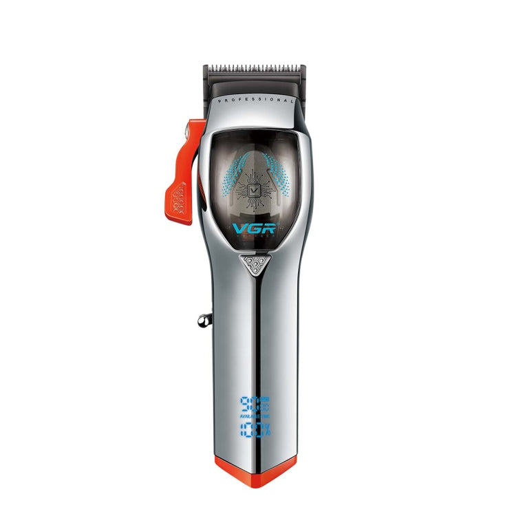 VGR V-647 5W USB LED Digital Display Magnetic Motor Electric Hair Clipper Salrog (Powered by Solnuance)