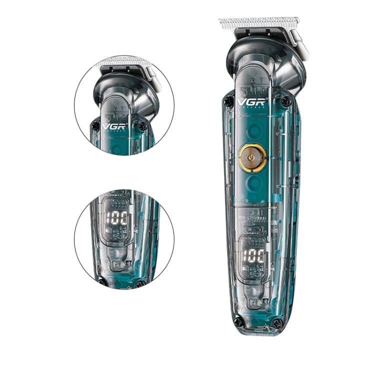 VGR V-949 5W USB LED Digital Display Multifunctional Hair Clipper Salrog (Powered by Solnuance)