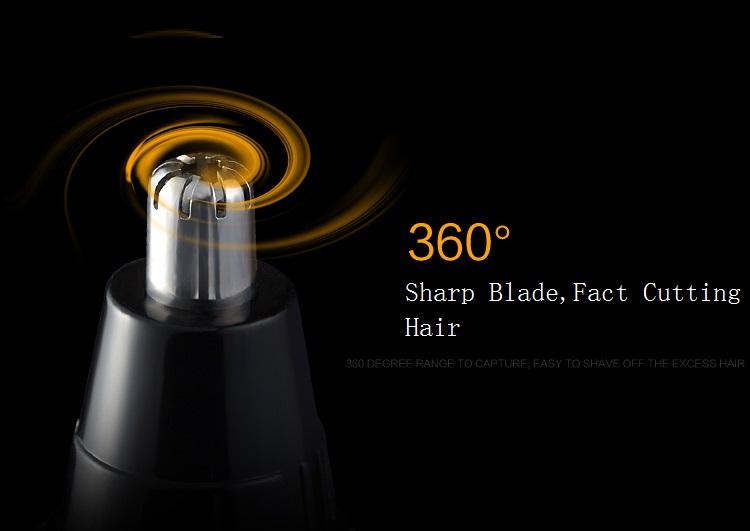 Rechargeable nose hair trimmer for men trimer ear face eyebrow nose hair removal eyebrow Trimmer American Smart