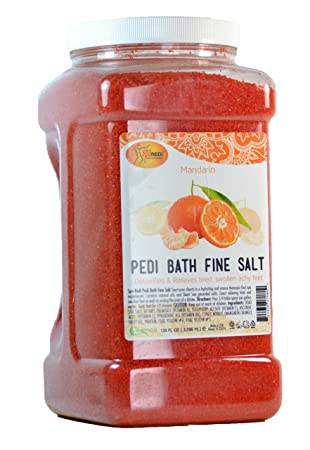Spa Redi - Fine Bath Salt - Mandarin 128oz Queen Nails & Beauty Supplies