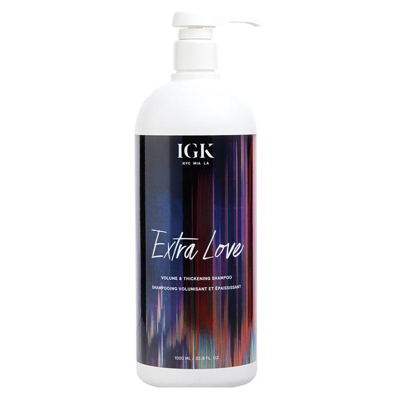 IGK EXTRA LOVE Volume & Thickening Shampoo The Warehouse Salon