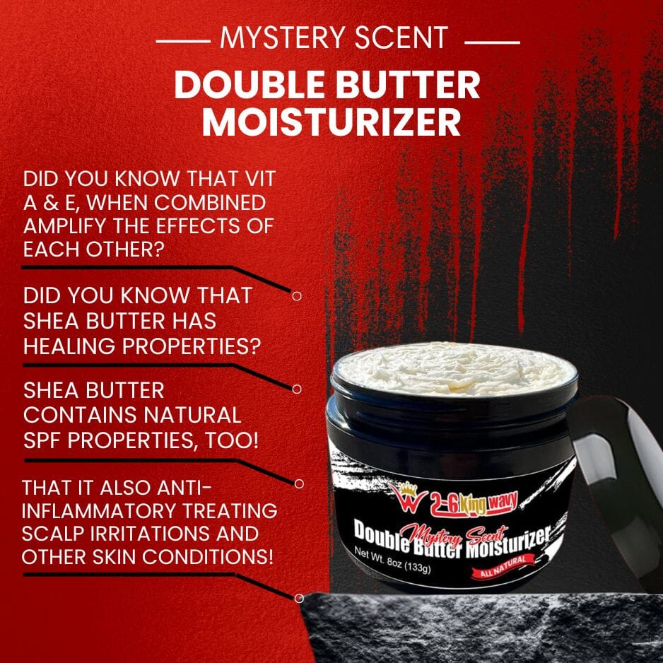 🔥Pre Order 🔥Double Butter Hair Moisturizer for Dry, Coarse Hair 26 King Wavy Merch, LLC