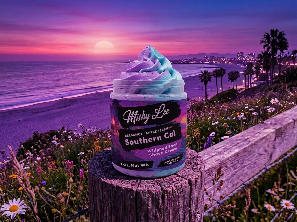 Southern Cal Whipped Soap and Shave Cream Mishy Lee Boutique