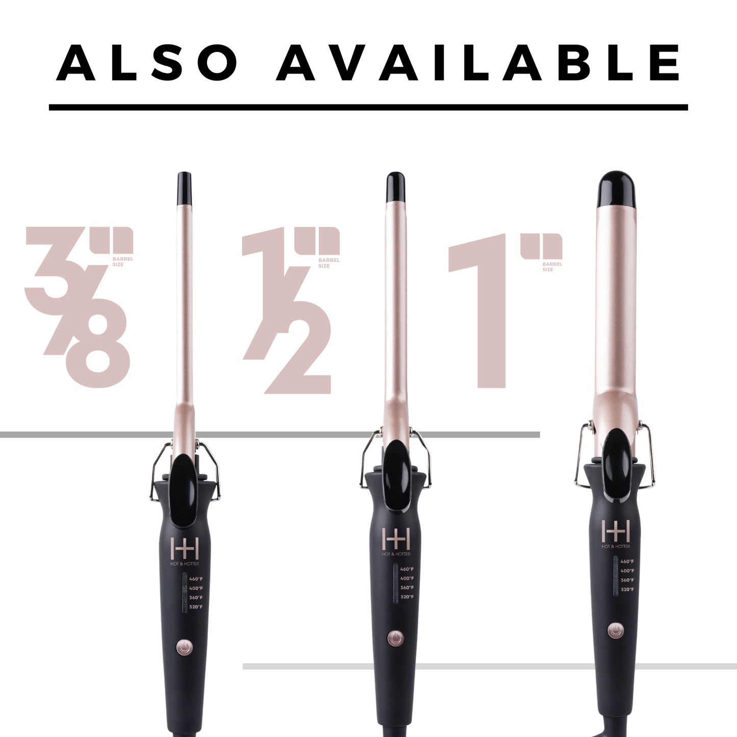 Hot & Hotter Extra Long Ceramic Tourmaline Curling Iron 1/2in, 1 Count Hair Curler, Black Annie International, Inc.
