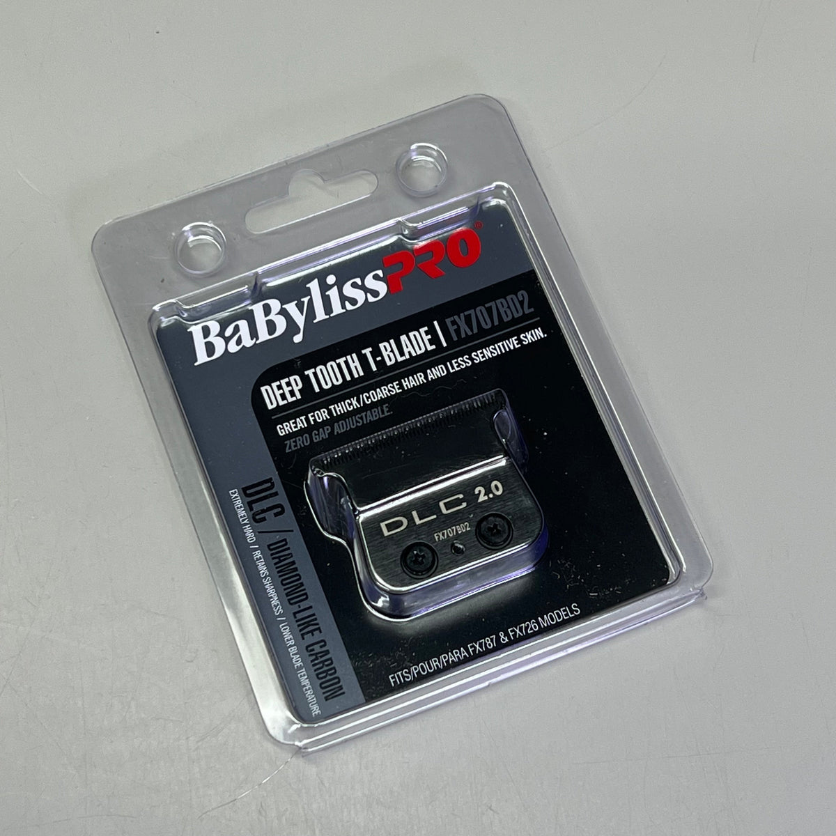 BABYLISS PRO Diamond Like Coating Deep Tooth T-Blade Replacement 2mm FX707BD2 PayWut