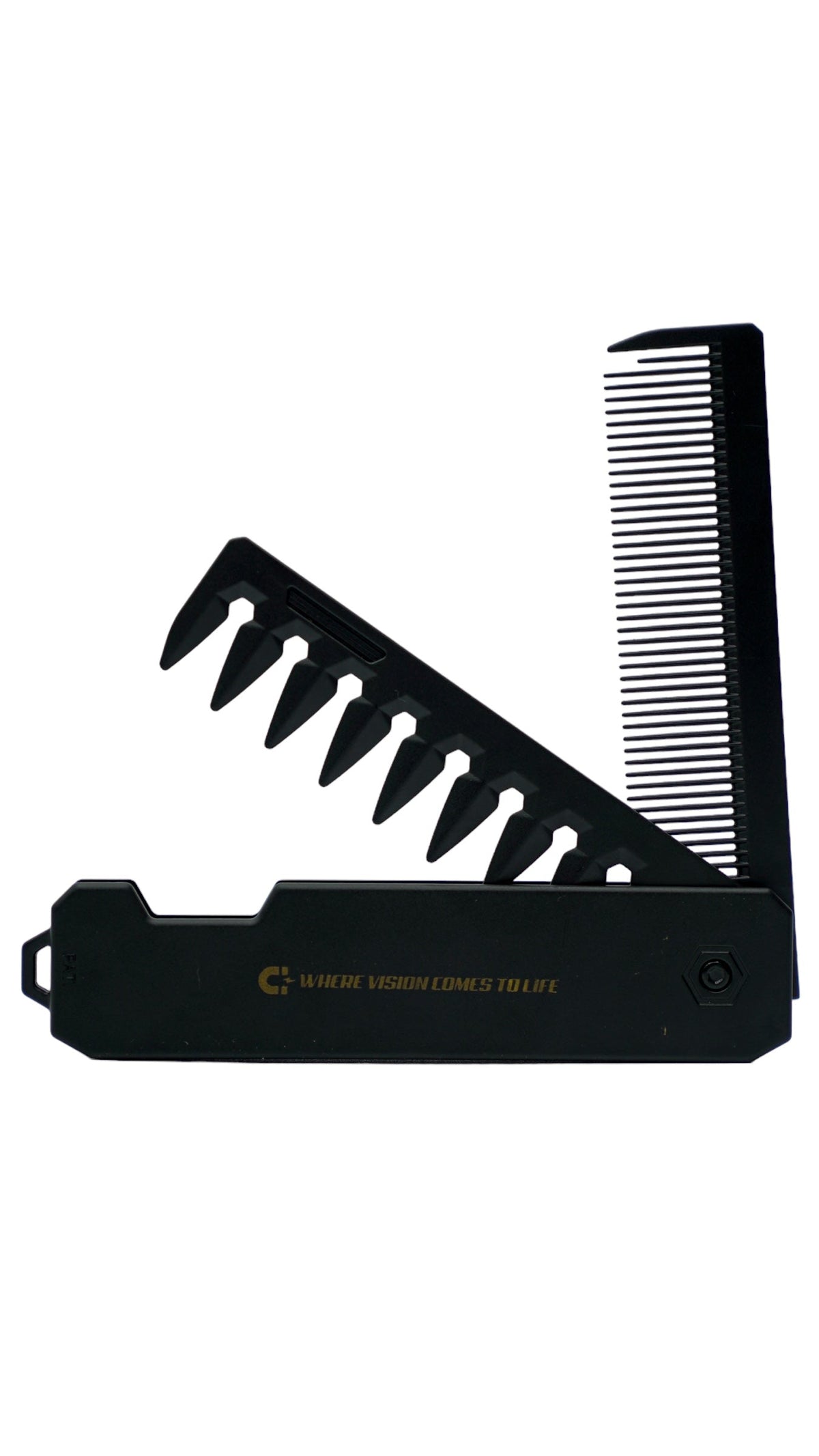 2 in 1 Pocket Comb Visionary Barbers