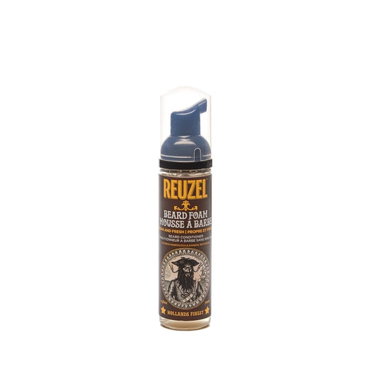 Reuzel Clean & Fresh Beard Foam 70 ml - Men's Grooming Beard Care Product Beauty Care Bag