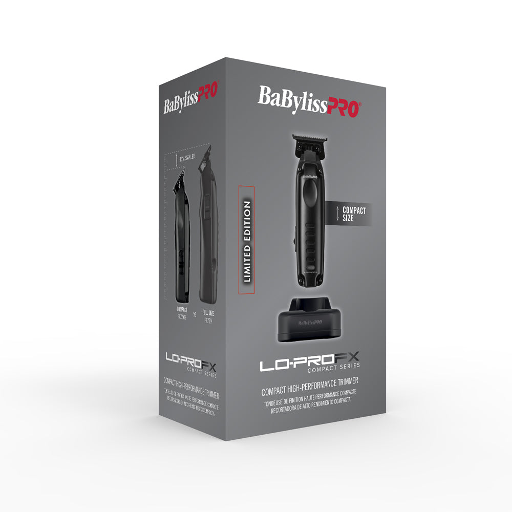 BABYLISSPRO COMPACT LO-PRO TRIMMER - BLACK (#FX72MB) N.O.S. Barber Supply