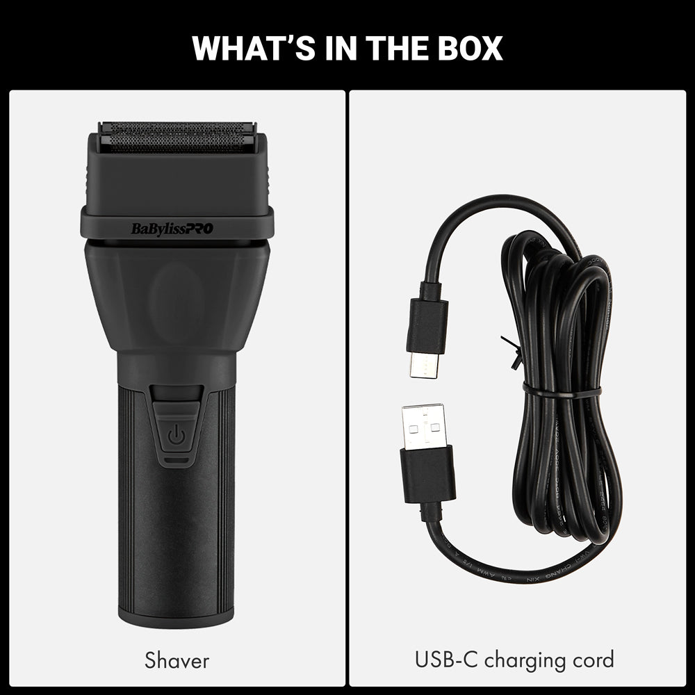 BABYLISSPRO COREFX SHAVER - BLACK (#FX75FS2MB) N.O.S. Barber Supply