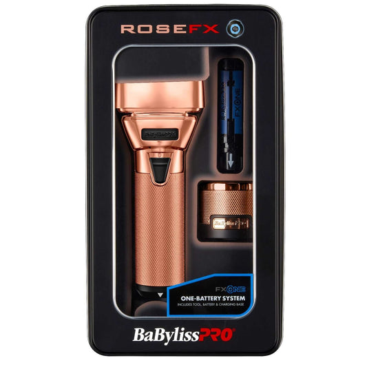 FX One Rosefx All Metal Interchangeable Battery Double Foil Shaver My Beauty Site Pro