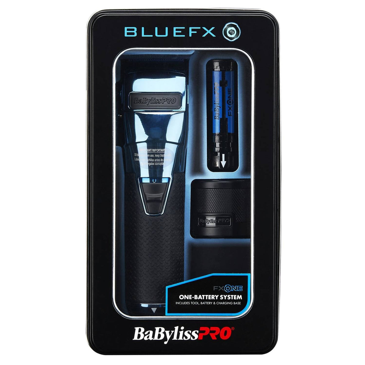 Babylisspro BlueFx One All Metal Interchangeable Battery Clipper My Beauty Site Pro