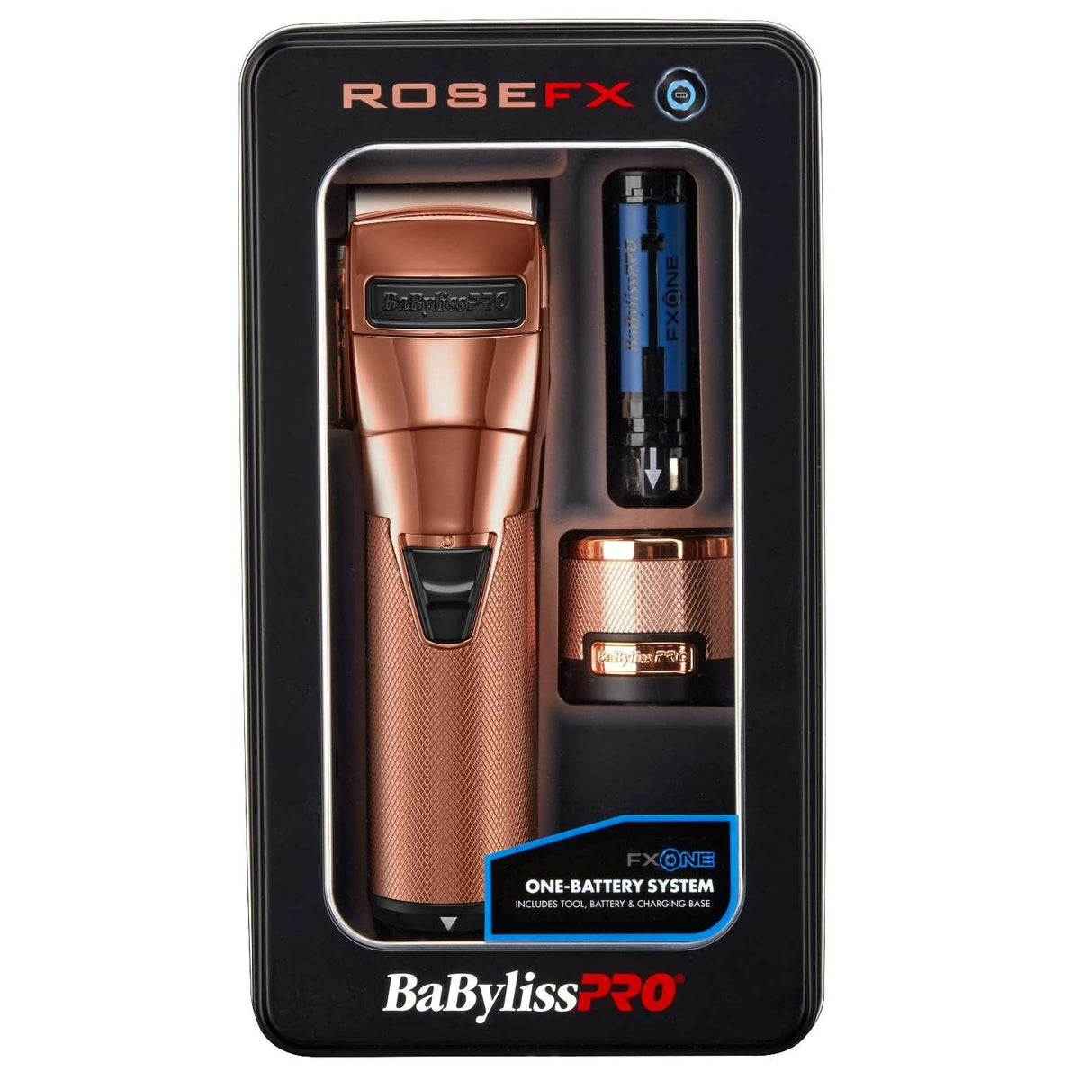 FX One Rosefx All Metal Interchangeable Battery Clipper My Beauty Site Pro