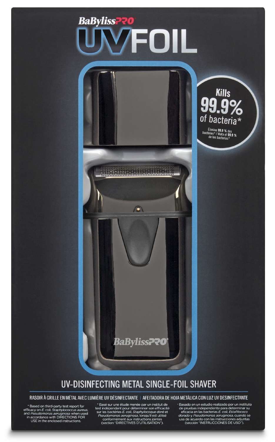 Babylisspro Uvfoil Disinfecting Metal Single Foil  Shaver My Beauty Site Pro
