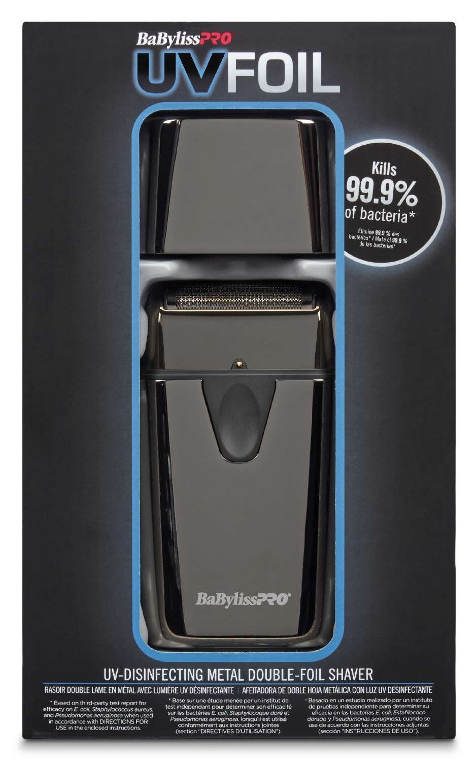 Babylisspro Uvfoil Disinfecting Metal Double Foil Shaver My Beauty Site Pro