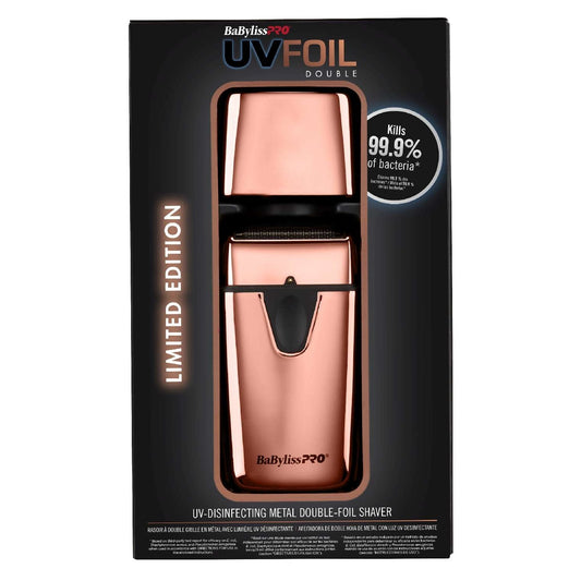 Babyliss Uvfoil Uv Double Foil Shaver Rose Gold My Beauty Site Pro