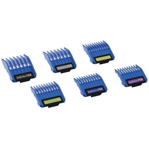 BABYLISSPRO PRECISION MAGNETIC CLIPPER GUARDS 6PK (#FXPCMG) N.O.S. Barber Supply