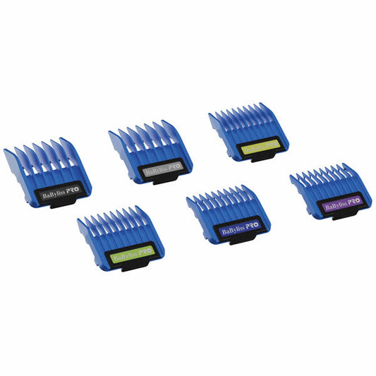 BABYLISSPRO PRECISION MAGNETIC CLIPPER GUARDS 6PK (#FXPCMG) N.O.S. Barber Supply
