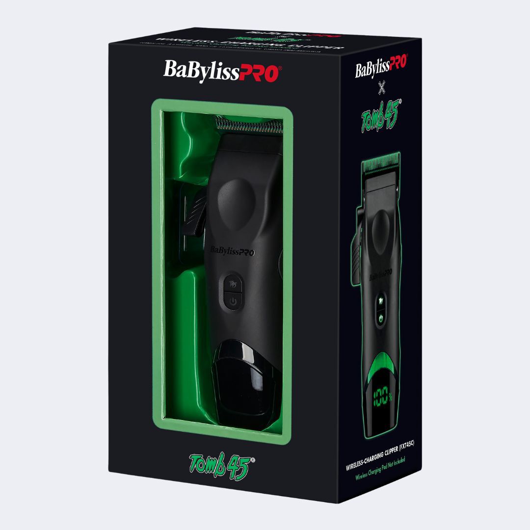 Babyliss Tomb 45 T45 Clipper & T45 Trimmer Combo (FXT45C) (FXT45T) The Barber Plug