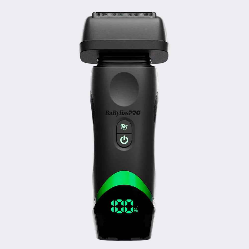 BaBylissPRO x Tomb45 Wireless-Charging Double-Foil Shaver – Black (FXT45FS) Certified Clippers