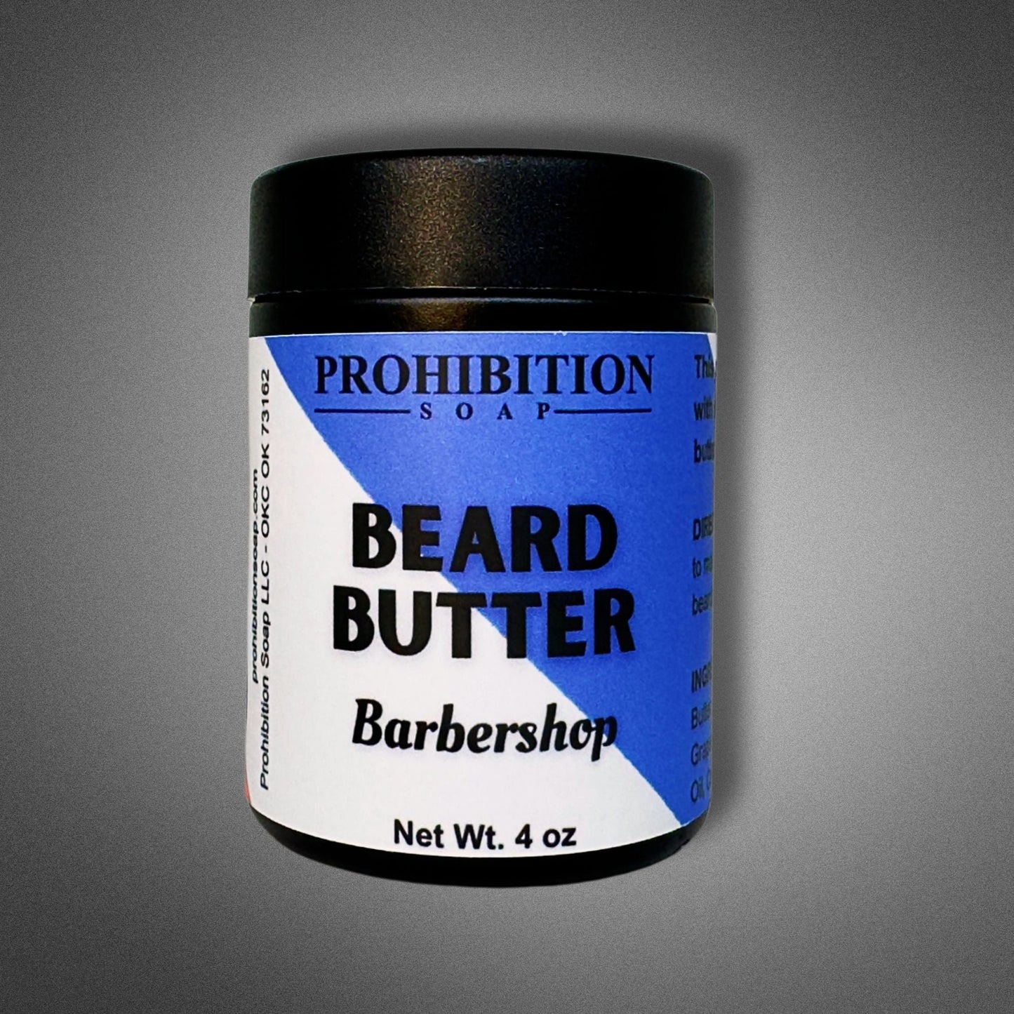 Barbershop Beard Butter Prohibition Soap