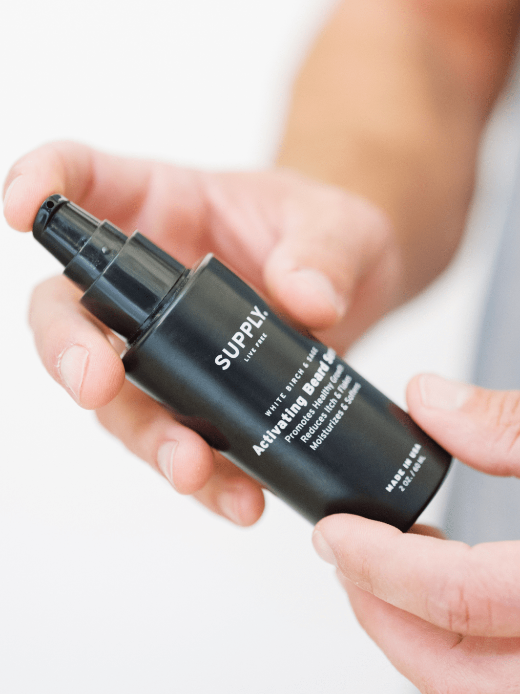 Activating Beard Serum Supply