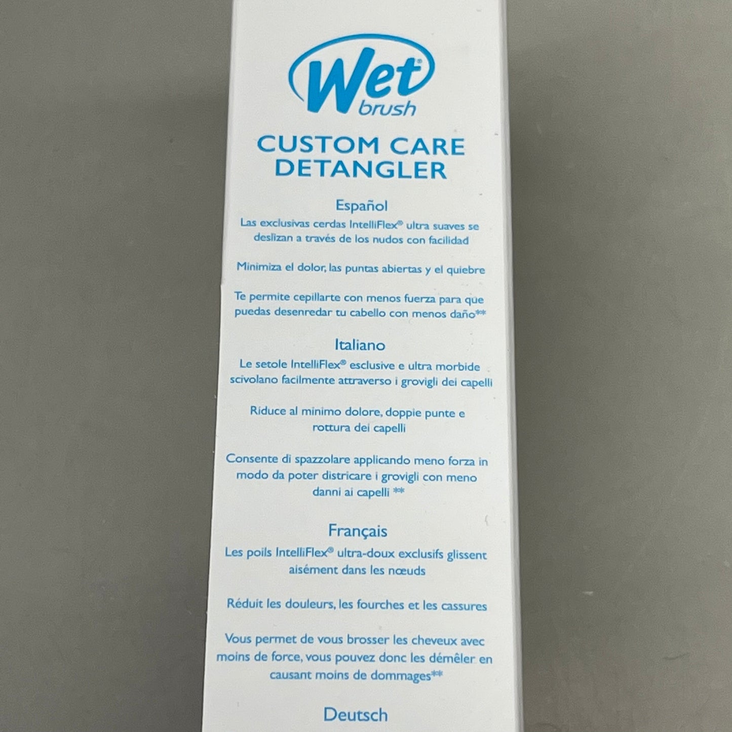 WET BRUSH (2 PACK) Custom Care Detangler Brush-Thick Hair Black GYSPB830CCTH PayWut