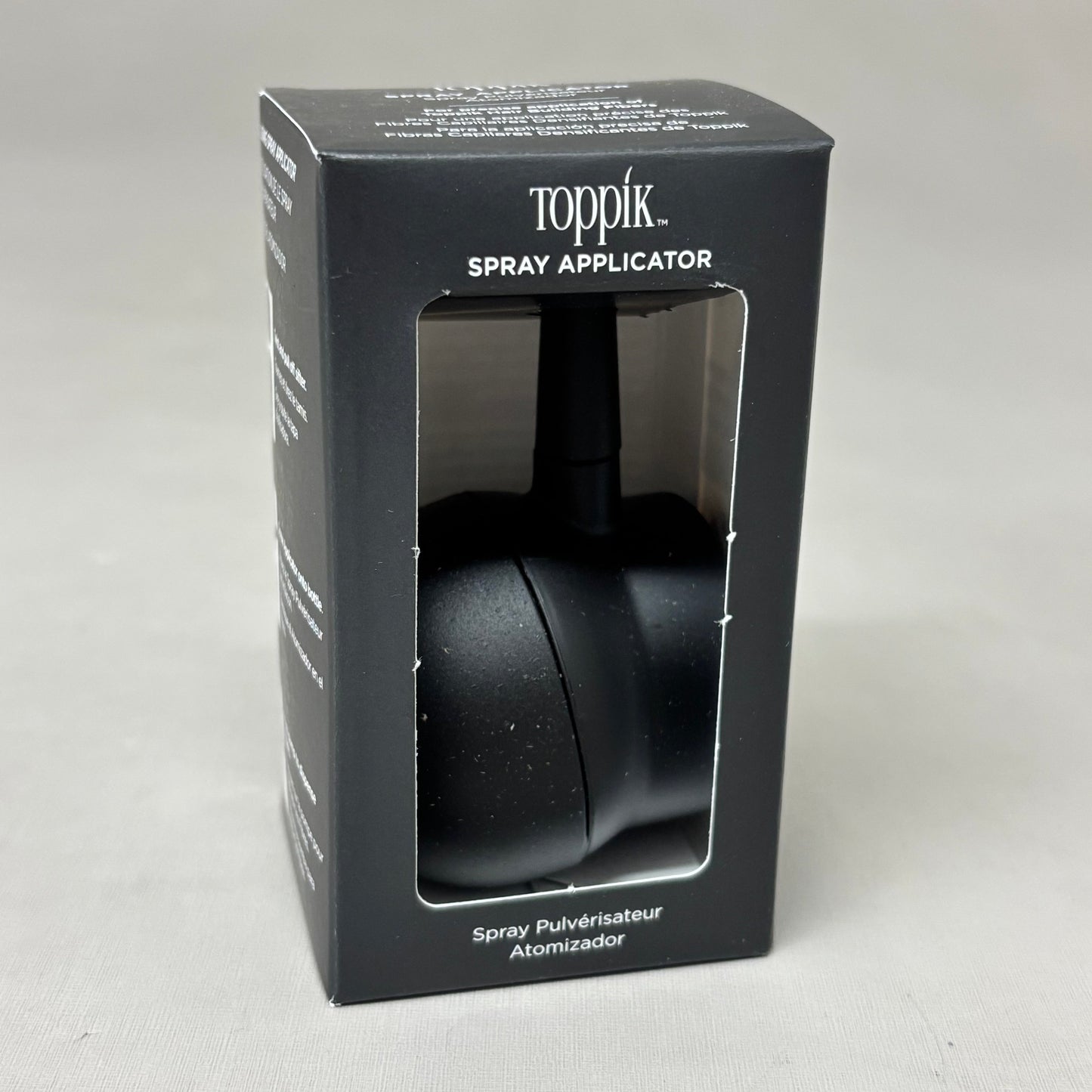 TOPPIK Fiber Spray Applicator Fits Regular & Economy Sz Hair Fiber Bottles Black PayWut