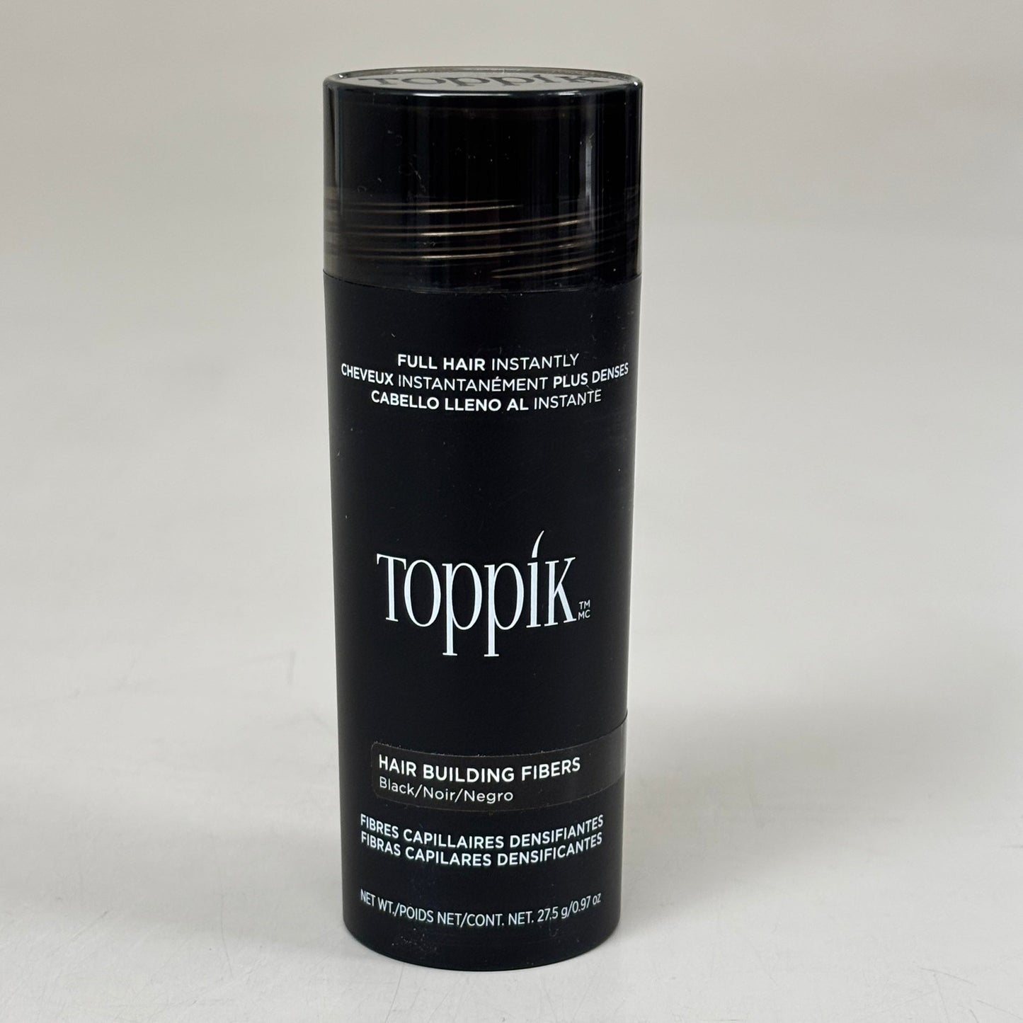TOPPIK Safe & Natural Hair Building Fibers All Hair Types 0.97 oz Black IC3333A PayWut