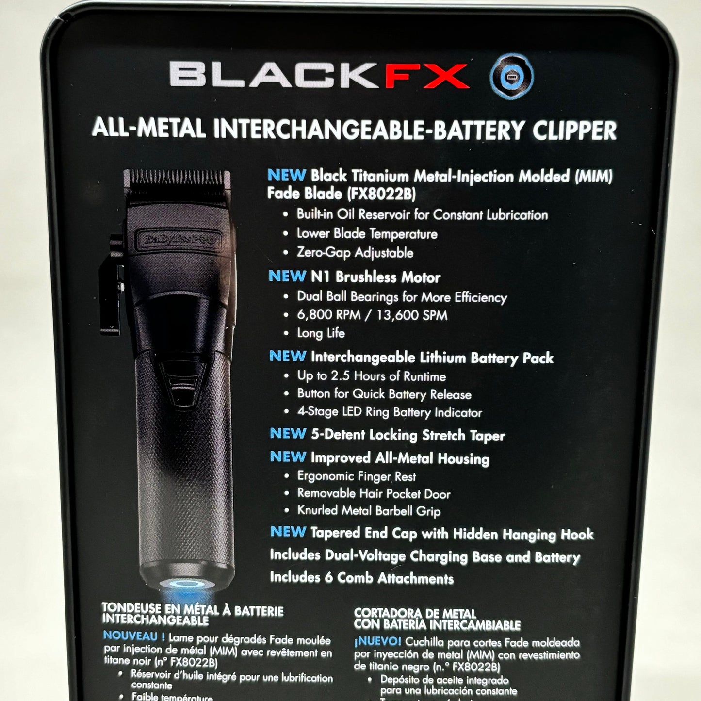 BABYLISSPRO FXONE Professional Cordless Hair Clipper for Men PayWut