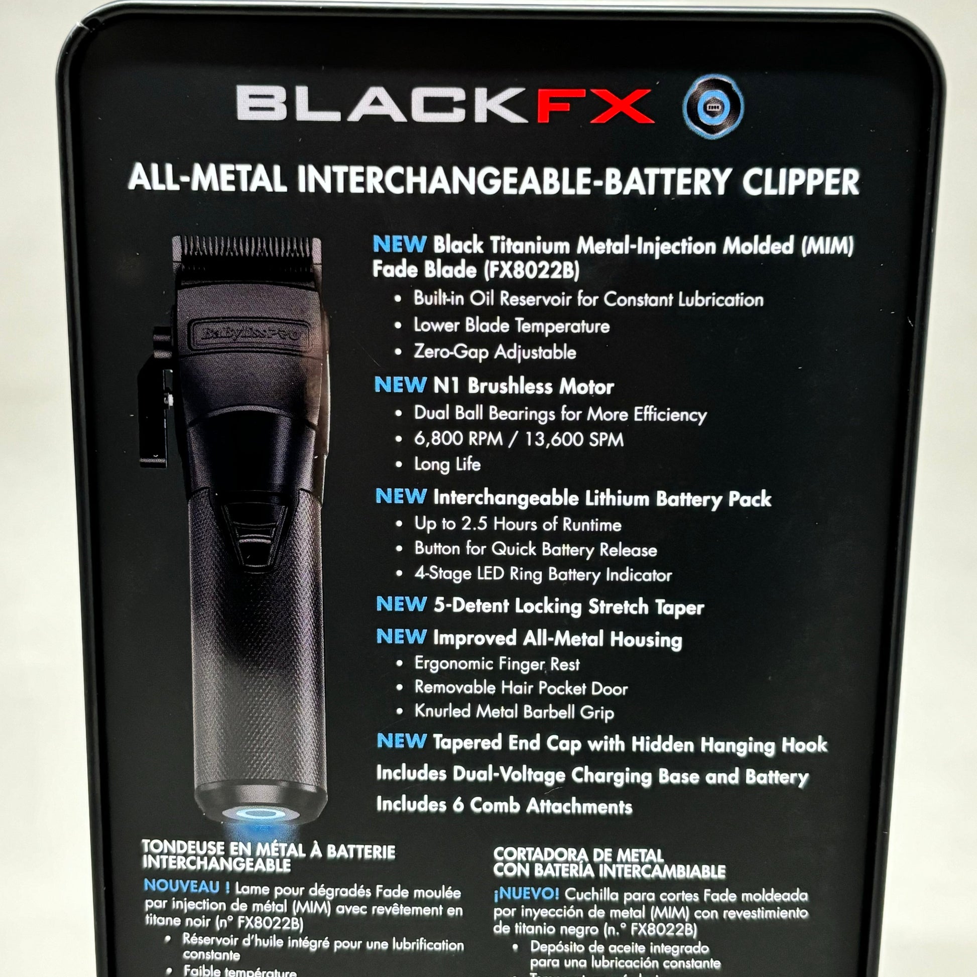 BABYLISSPRO FXONE Professional Cordless Hair Clipper for Men PayWut