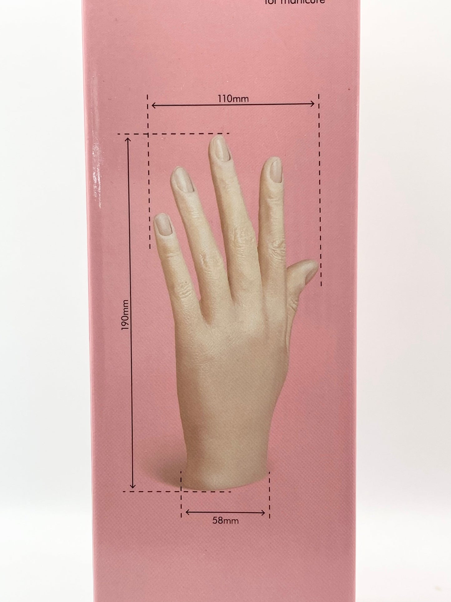 Gel-Le - Premium Practice silicone Hand w/ Tips