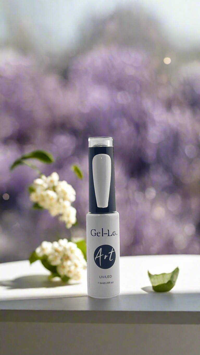 Gel-Le - A01 White (Gel Art) Queen Nails & Beauty Supplies