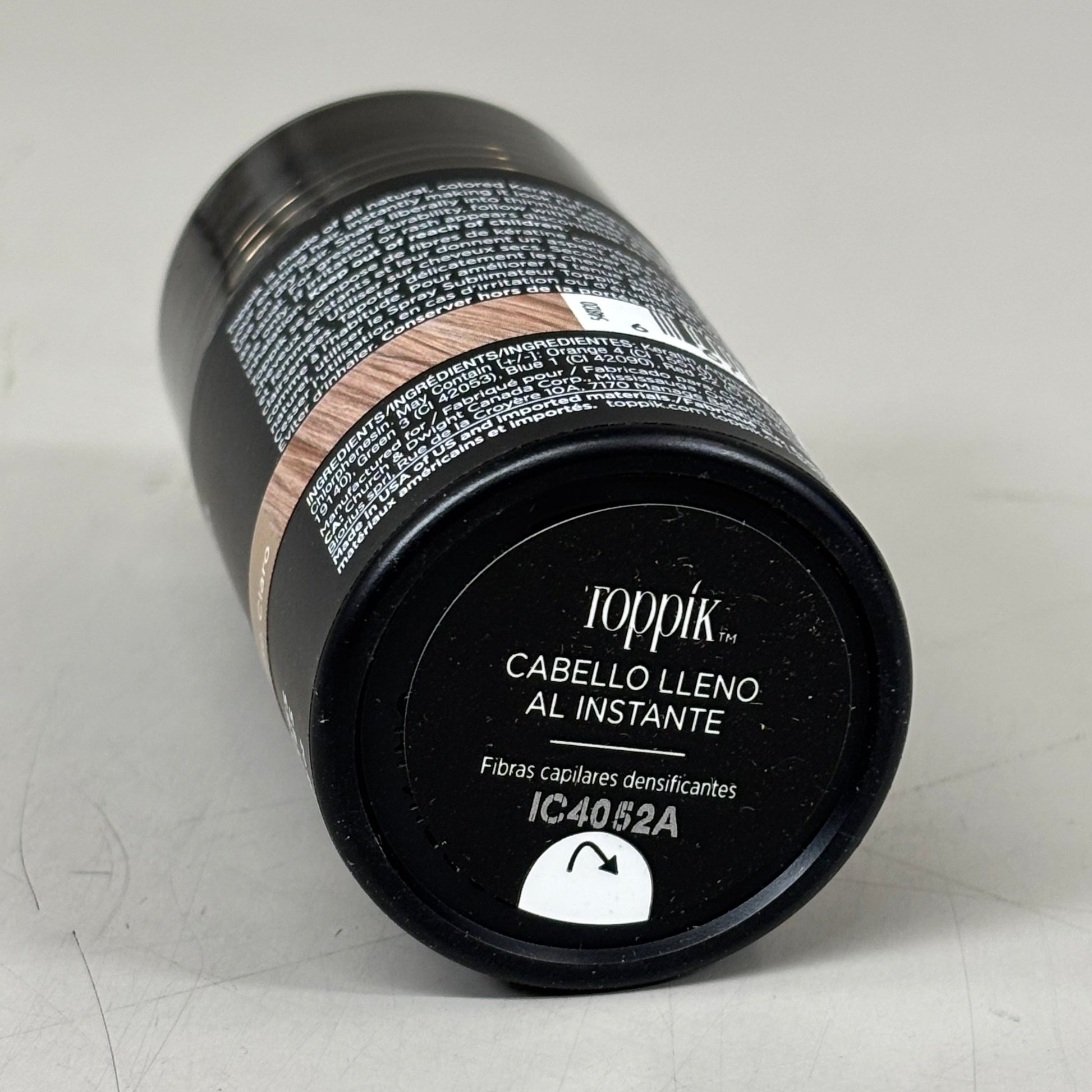 TOPPIK Safe & Natural Hair Building Fibers All Hair Types 0.42 oz Light Brown 548120 PayWut