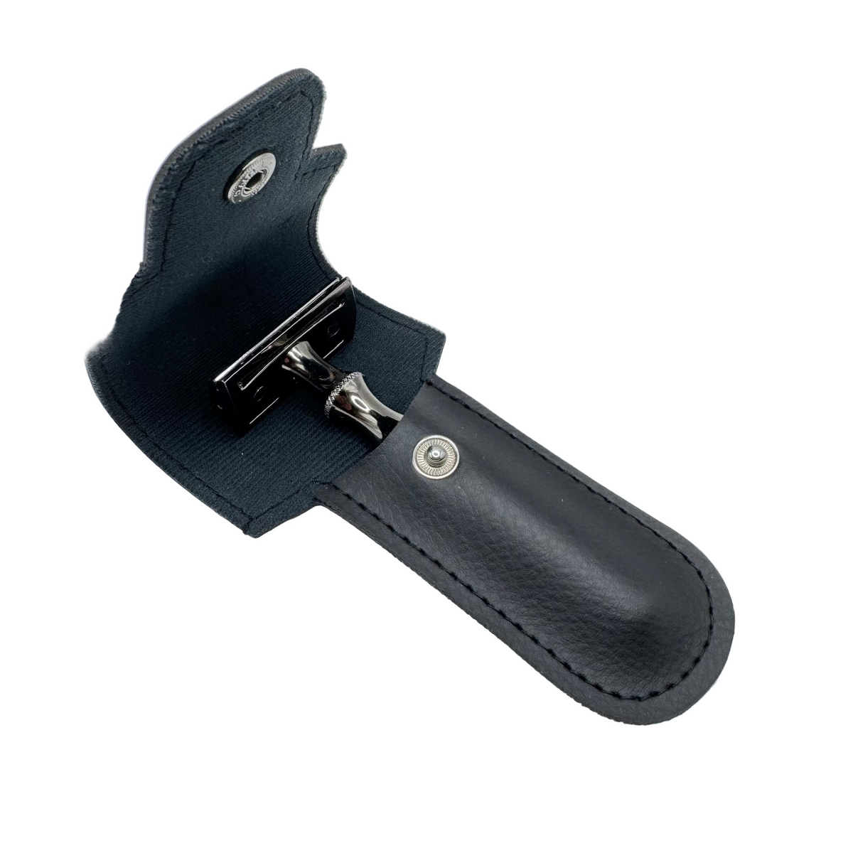 Dural Bronze Stanway Double Edge Safety Razor + Pouch Pasteur Pharmacy