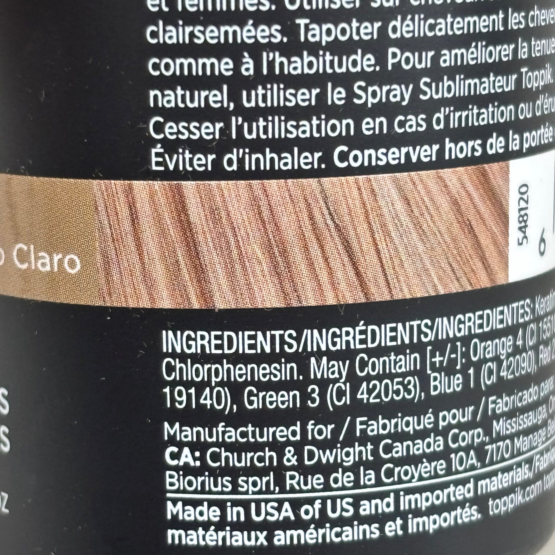 TOPPIK Safe & Natural Hair Building Fibers All Hair Types 0.42 oz Light Brown 548120 PayWut