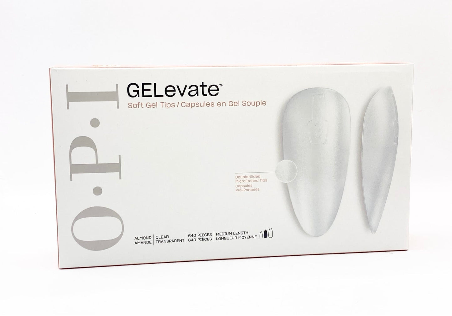 OPI - GELevate - Soft Gel Tips 640pc - Almond