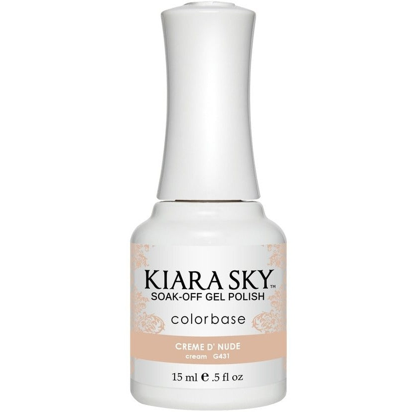 Kiara Sky - 0431 Creme D'nude (Gel) Queen Nails & Beauty Supplies