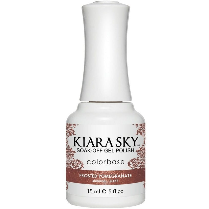 Kiara Sky - 0457 Frosted Pomegranate (Gel) Queen Nails & Beauty Supplies