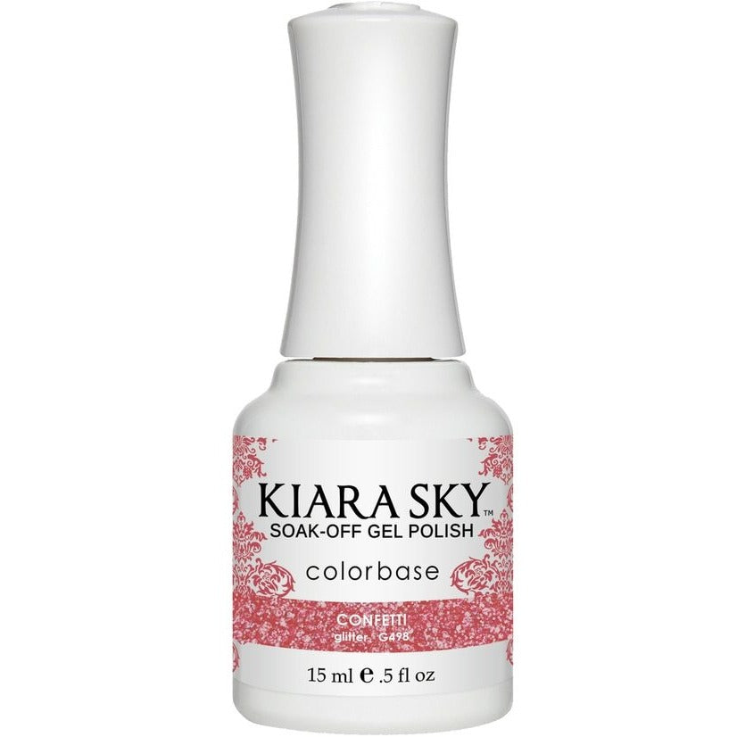 Kiara Sky - 0498 Confetti (Gel) Queen Nails & Beauty Supplies