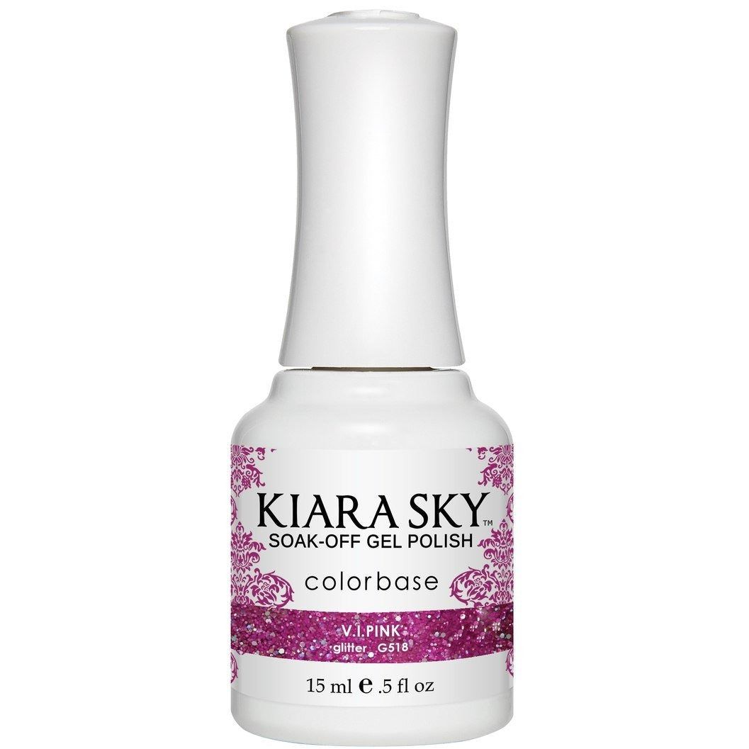 Kiara Sky - 0518 V.I.Pink (Gel) Queen Nails & Beauty Supplies