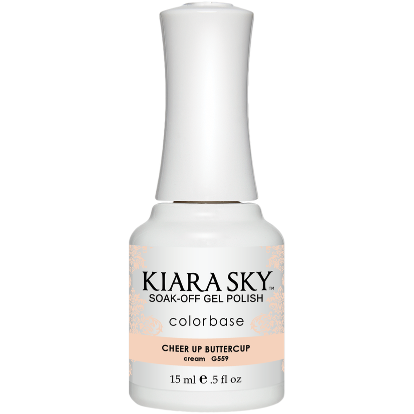 Kiara Sky - 0559 Cheer Up Buttercup (Gel) Queen Nails & Beauty Supplies