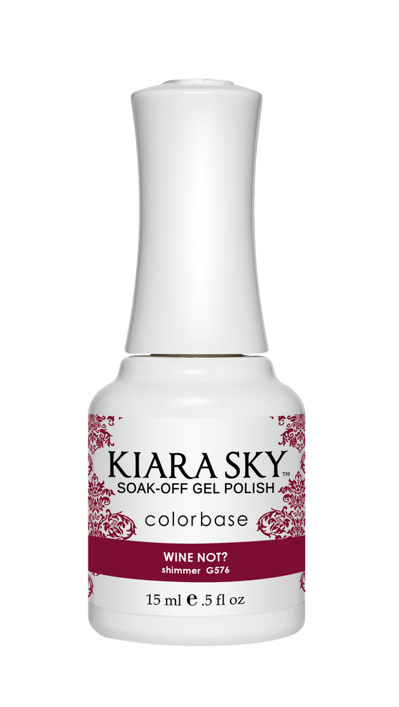 Kiara Sky - 0576 Wine Not? (Gel) Queen Nails & Beauty Supplies
