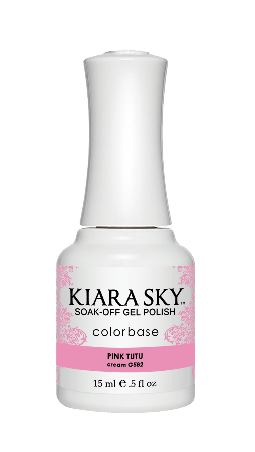 Kiara Sky - 0582 Pink Tutu (Gel) Queen Nails & Beauty Supplies