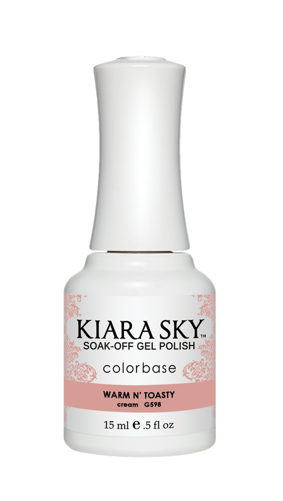 Kiara Sky - 0598 Warm N' Toasty (Gel) Queen Nails & Beauty Supplies